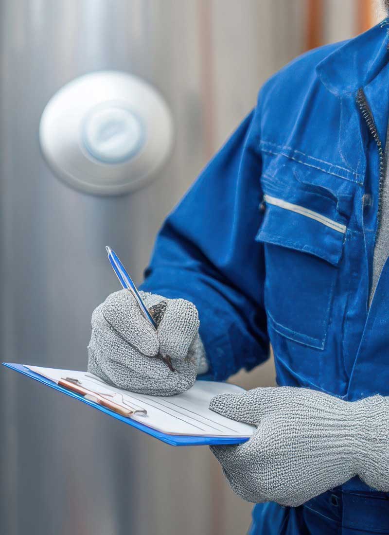 imagen certificados gas calefacción fontanería en Valladolid