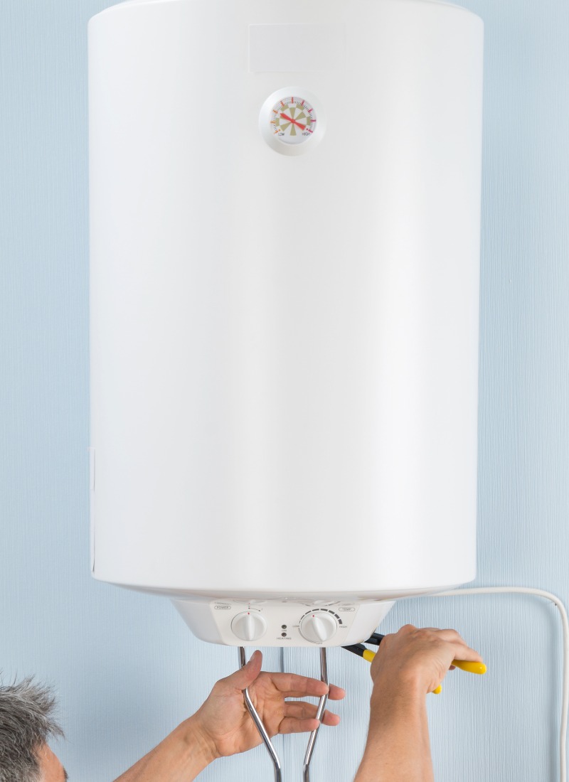 imagen instalación calentadores de gas en Valladolid